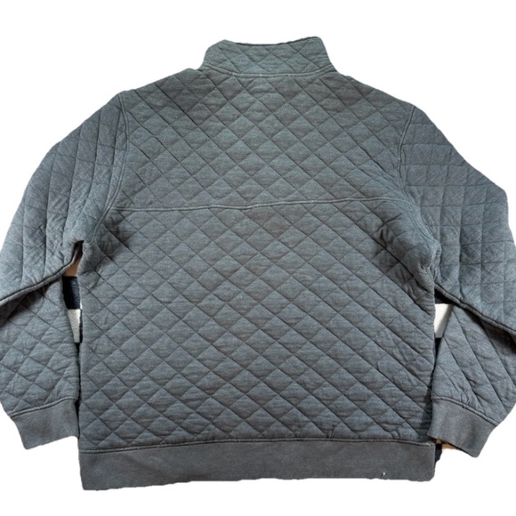 Ohio State Buckeyes Quilted Snap Pullover Men's XL Gray Football NCAA Preppy - Picture 4 of 4